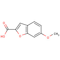 50551-61-6 6-methoxy-1-benzofuran-2-carboxylic acid chemical structure