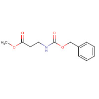54755-77-0 methyl 3-(phenylmethoxycarbonylamino)propanoate chemical structure