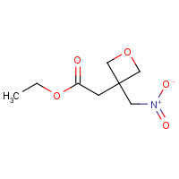 1045709-38-3 ethyl 2-[3-(nitromethyl)oxetan-3-yl]acetate chemical structure