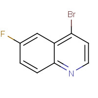 661463-17-8 4-bromo-6-fluoroquinoline chemical structure