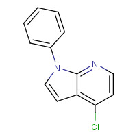 1175015-55-0 4-chloro-1-phenylpyrrolo[2,3-b]pyridine chemical structure