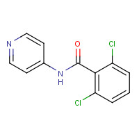 113204-35-6 2,6-dichloro-N-pyridin-4-ylbenzamide chemical structure