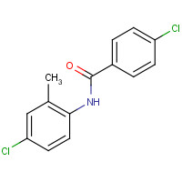 99273-17-3 4-chloro-N-(4-chloro-2-methylphenyl)benzamide chemical structure