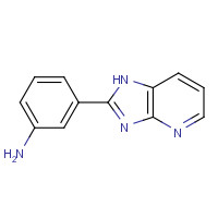 116489-65-7 3-(1H-imidazo[4,5-b]pyridin-2-yl)aniline chemical structure