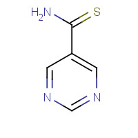 88891-75-2 pyrimidine-5-carbothioamide chemical structure