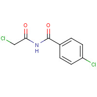 729582-33-6 4-chloro-N-(2-chloroacetyl)benzamide chemical structure