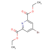112776-83-7 diethyl 4-bromopyridine-2,6-dicarboxylate chemical structure