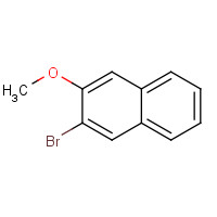 68251-77-4 2-bromo-3-methoxynaphthalene chemical structure