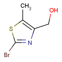 1187836-86-7 (2-bromo-5-methyl-1,3-thiazol-4-yl)methanol chemical structure