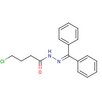 79289-25-1 N-(benzhydrylideneamino)-4-chlorobutanamide chemical structure