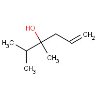 19550-90-4 2,3-dimethylhex-5-en-3-ol chemical structure