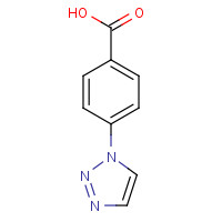 216959-87-4 4-(triazol-1-yl)benzoic acid chemical structure