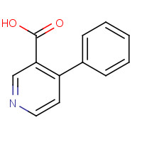 103863-14-5 4-phenylpyridine-3-carboxylic acid chemical structure