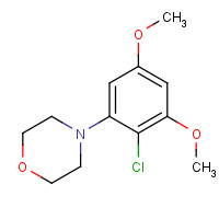 1444744-62-0 4-(2-chloro-3,5-dimethoxyphenyl)morpholine chemical structure
