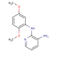 70358-29-1 2-N-(2,5-dimethoxyphenyl)pyridine-2,3-diamine chemical structure