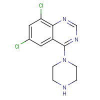72700-41-5 6,8-dichloro-4-piperazin-1-ylquinazoline chemical structure