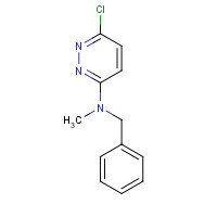 141193-20-6 N-benzyl-6-chloro-N-methylpyridazin-3-amine chemical structure
