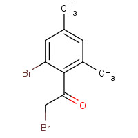 1246471-30-6 2-bromo-1-(2-bromo-4,6-dimethylphenyl)ethanone chemical structure