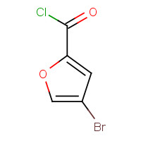 58777-59-6 4-bromofuran-2-carbonyl chloride chemical structure