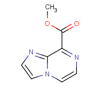 850349-42-7 methyl imidazo[1,2-a]pyrazine-8-carboxylate chemical structure