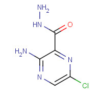2727-12-0 3-amino-6-chloropyrazine-2-carbohydrazide chemical structure