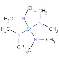1066-77-9 N-methyl-N-[tris(dimethylamino)stannyl]methanamine chemical structure