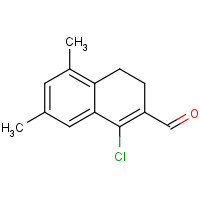 443305-29-1 1-chloro-5,7-dimethyl-3,4-dihydronaphthalene-2-carbaldehyde chemical structure