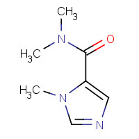 126535-11-3 N,N,3-trimethylimidazole-4-carboxamide chemical structure