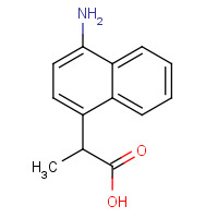 28585-30-0 2-(4-aminonaphthalen-1-yl)propanoic acid chemical structure