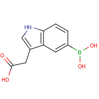 885068-06-4 2-(5-borono-1H-indol-3-yl)acetic acid chemical structure