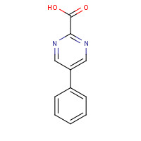 85386-20-5 5-phenylpyrimidine-2-carboxylic acid chemical structure