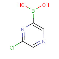 1310404-64-8 (6-chloropyrazin-2-yl)boronic acid chemical structure