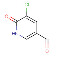 627501-18-2 5-chloro-6-oxo-1H-pyridine-3-carbaldehyde chemical structure