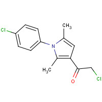 571159-05-2 2-chloro-1-[1-(4-chlorophenyl)-2,5-dimethylpyrrol-3-yl]ethanone chemical structure
