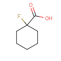 117169-31-0 1-fluorocyclohexane-1-carboxylic acid chemical structure
