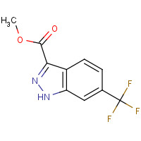877773-17-6 methyl 6-(trifluoromethyl)-1H-indazole-3-carboxylate chemical structure