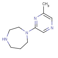 869901-23-5 1-(6-methylpyrazin-2-yl)-1,4-diazepane chemical structure