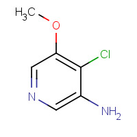 1105675-66-8 4-chloro-5-methoxypyridin-3-amine chemical structure