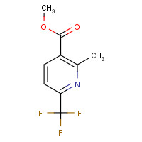 205582-88-3 methyl 2-methyl-6-(trifluoromethyl)pyridine-3-carboxylate chemical structure