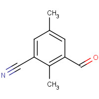 663941-26-2 3-formyl-2,5-dimethylbenzonitrile chemical structure
