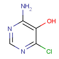 38953-42-3 4-amino-6-chloropyrimidin-5-ol chemical structure