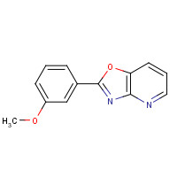 52333-61-6 2-(3-methoxyphenyl)-[1,3]oxazolo[4,5-b]pyridine chemical structure