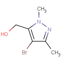 1374868-77-5 (4-bromo-2,5-dimethylpyrazol-3-yl)methanol chemical structure