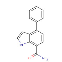 1253792-04-9 4-phenyl-1H-indole-7-carboxamide chemical structure