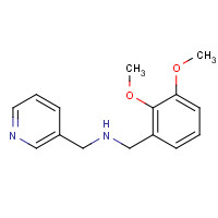 355383-37-8 N-[(2,3-dimethoxyphenyl)methyl]-1-pyridin-3-ylmethanamine chemical structure