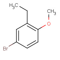33839-11-1 4-bromo-2-ethyl-1-methoxybenzene chemical structure