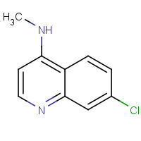 21875-67-2 7-chloro-N-methylquinolin-4-amine chemical structure