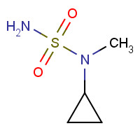 372136-81-7 [methyl(sulfamoyl)amino]cyclopropane chemical structure