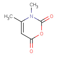 53907-45-2 3,4-dimethyl-1,3-oxazine-2,6-dione chemical structure