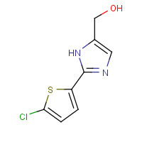 924669-24-9 [2-(5-chlorothiophen-2-yl)-1H-imidazol-5-yl]methanol chemical structure